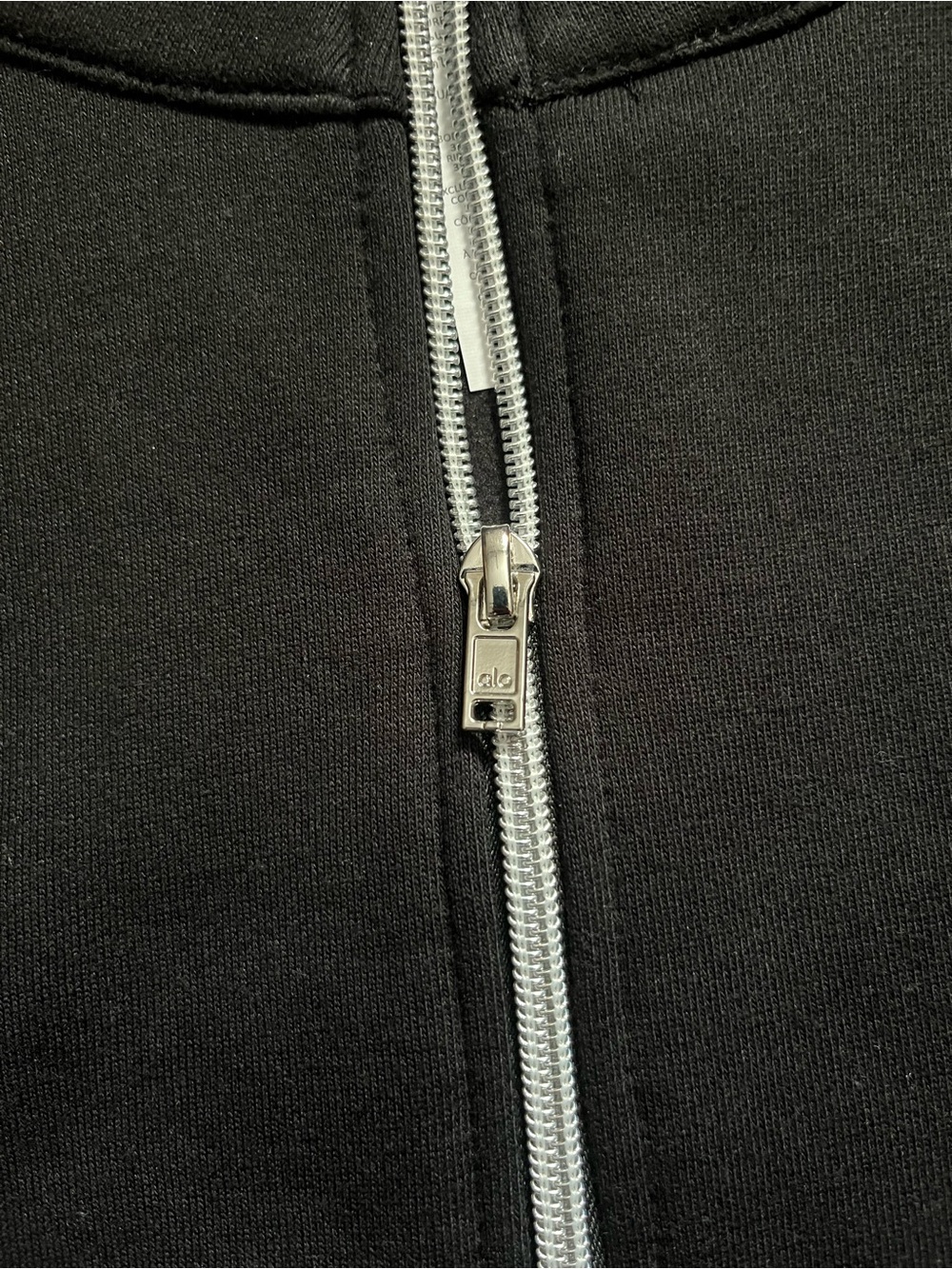 Alo Yoga Accolade Black Quarter Zip Pullover - Picture 5 of 7